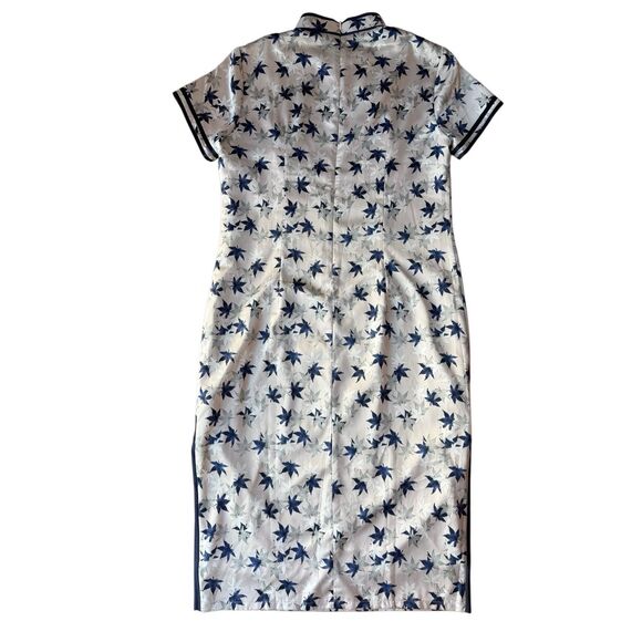 Elegant Chinese Qipao Cheongsam Silk Dress Size 8 - Picture 6 of 12
